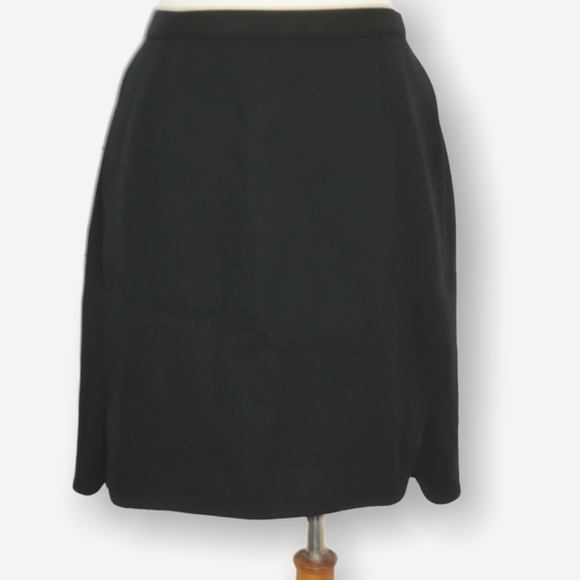 GIORGIO ARMANI VINTAGE BLACK PENCIL Mini SKIRT